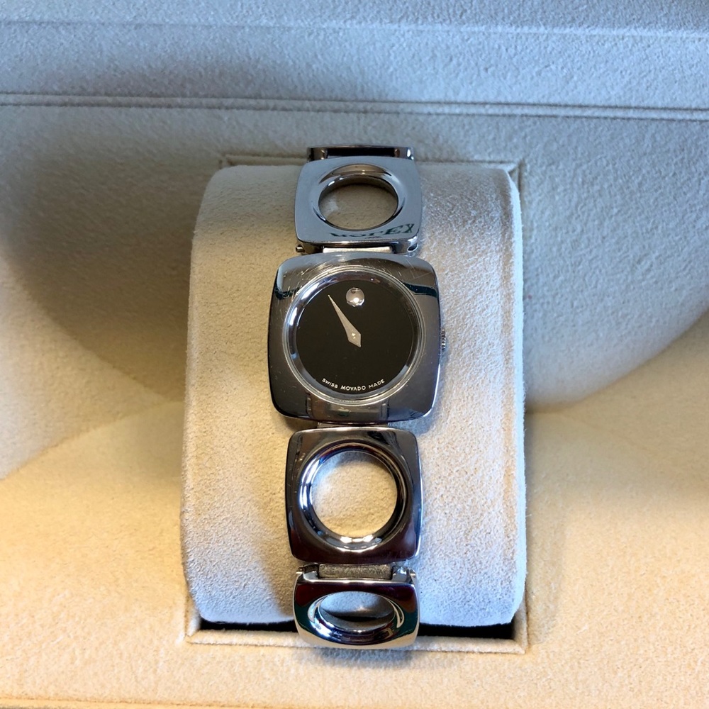 Ladies Movado Dolca Stainless Steel Watch